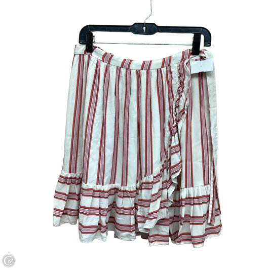 Skirt Mini & Short By Clothes Mentor In Striped Pattern, Size: M