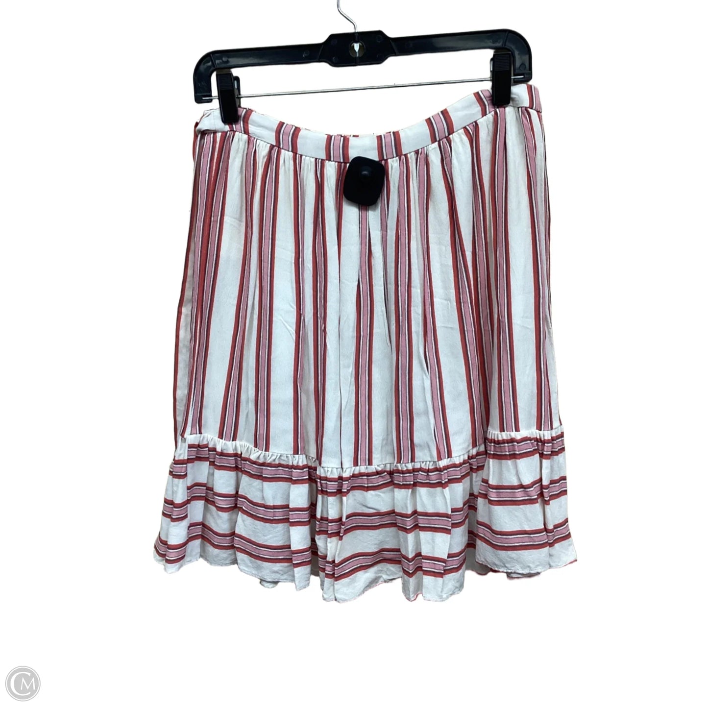 Skirt Mini & Short By Clothes Mentor In Striped Pattern, Size: M
