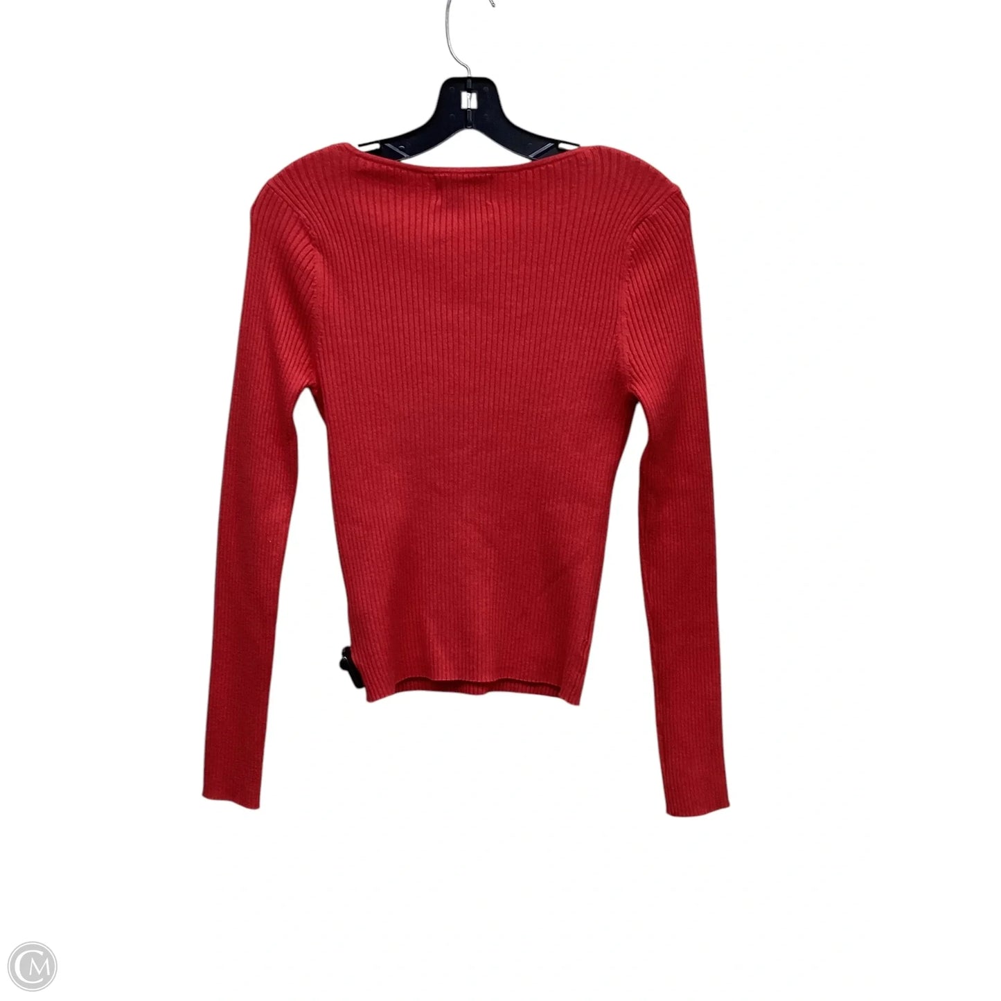 Top Long Sleeve By Old Navy In Red, Size: M