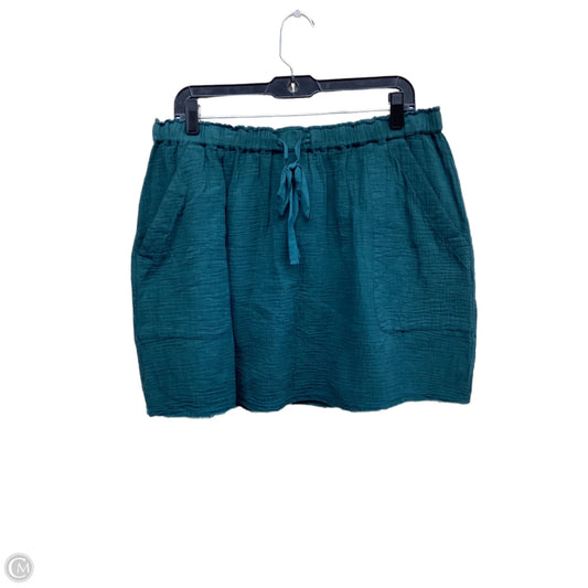 Skirt Maxi By Lilla P In Green, Size: L