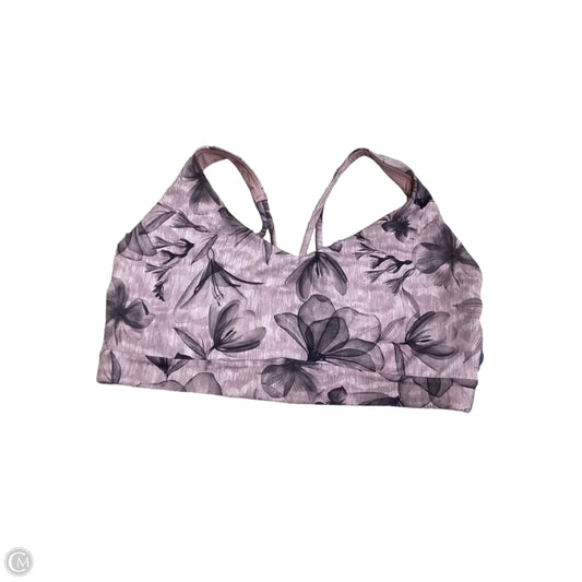 Athletic Bra By Athleta In Pink