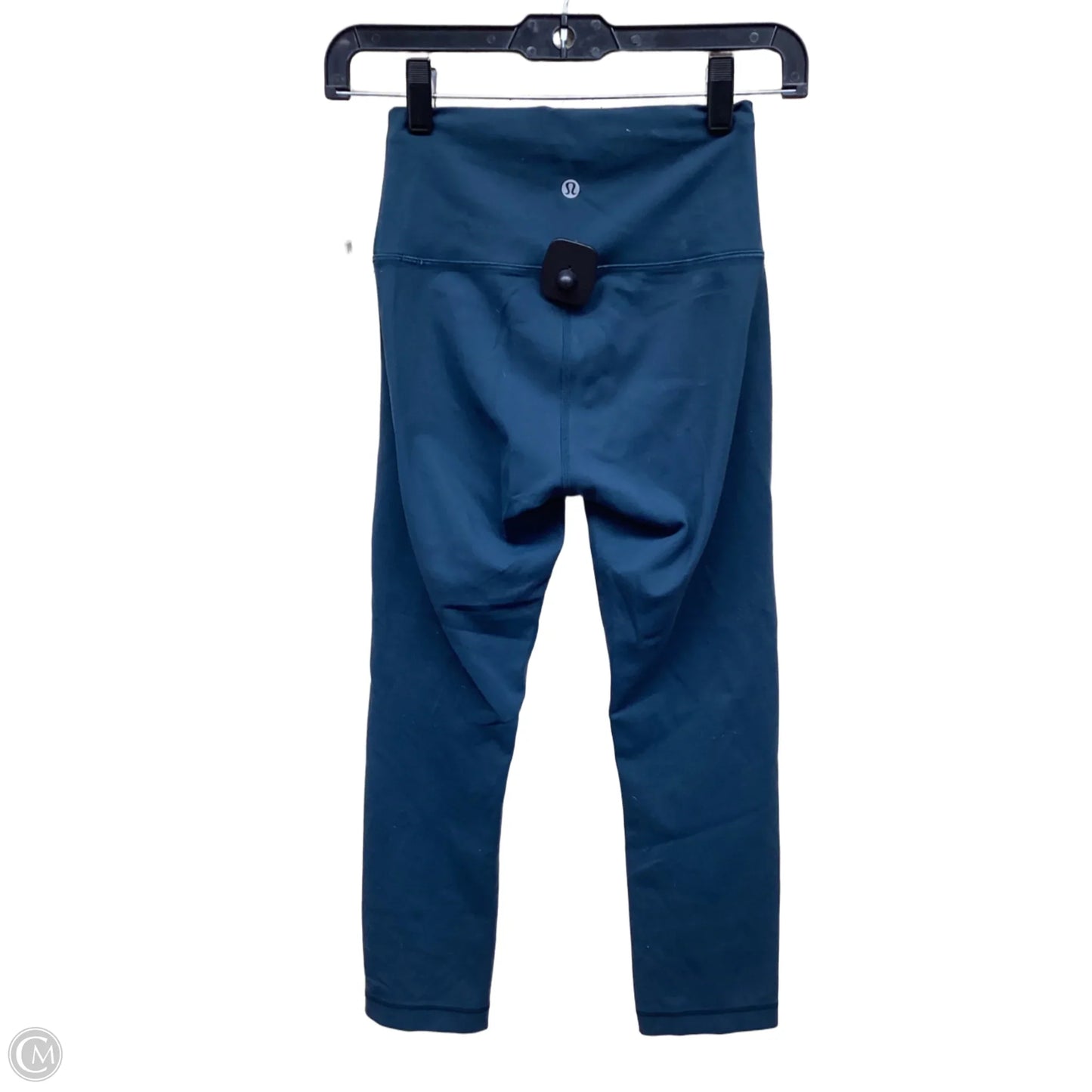 Athletic Capris By Lululemon In Blue, Size: 4