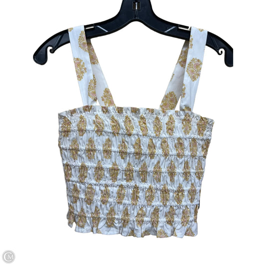 Top Sleeveless By J. Crew In Floral Print, Size: Xs