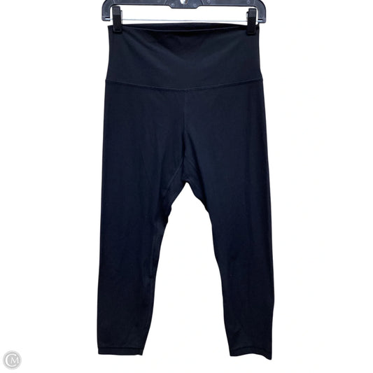 Athletic Capris By Lululemon In Black, Size: 8