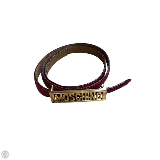 Belt Luxury Designer By Moschino