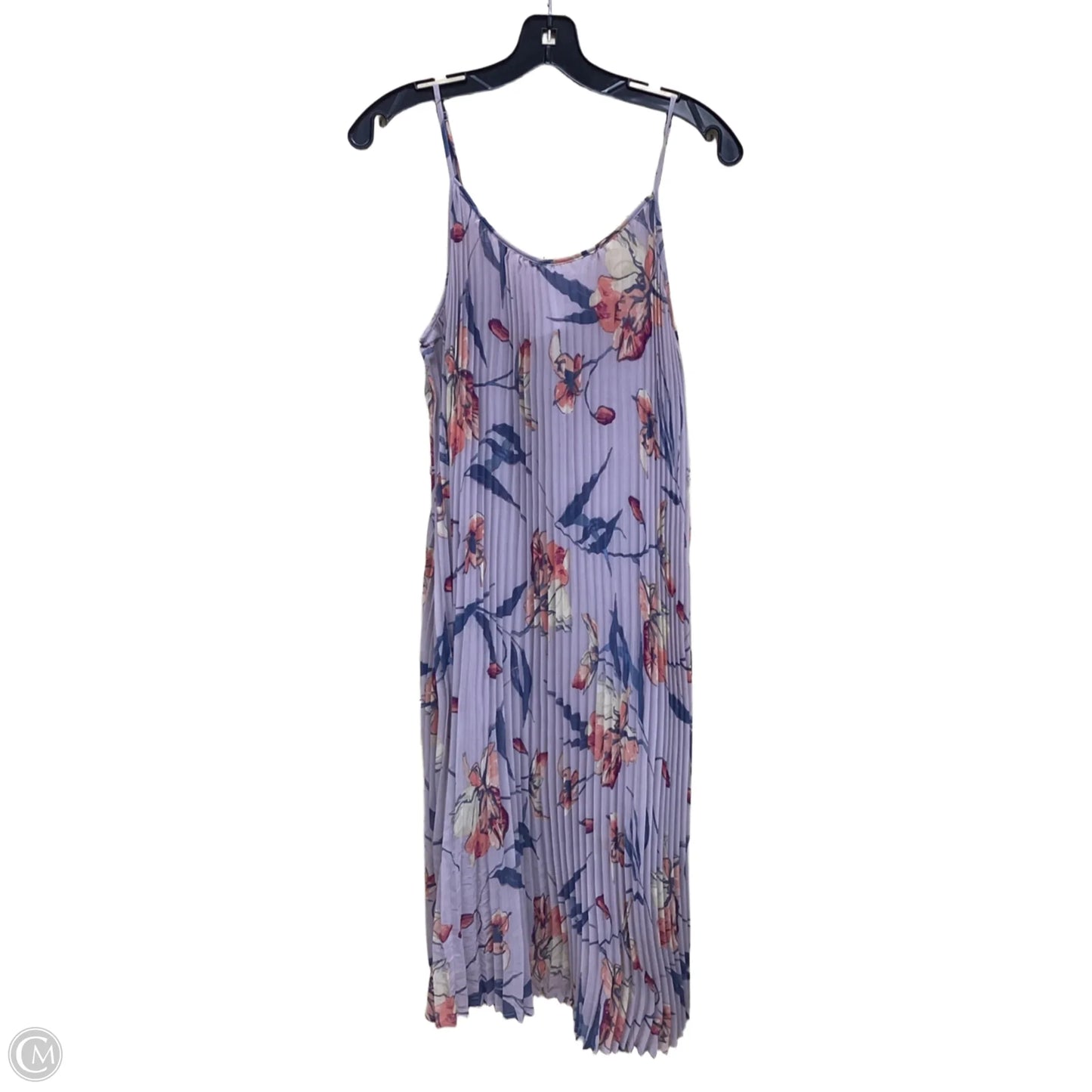 Dress Casual Midi By A New Day In Floral Print, Size: M