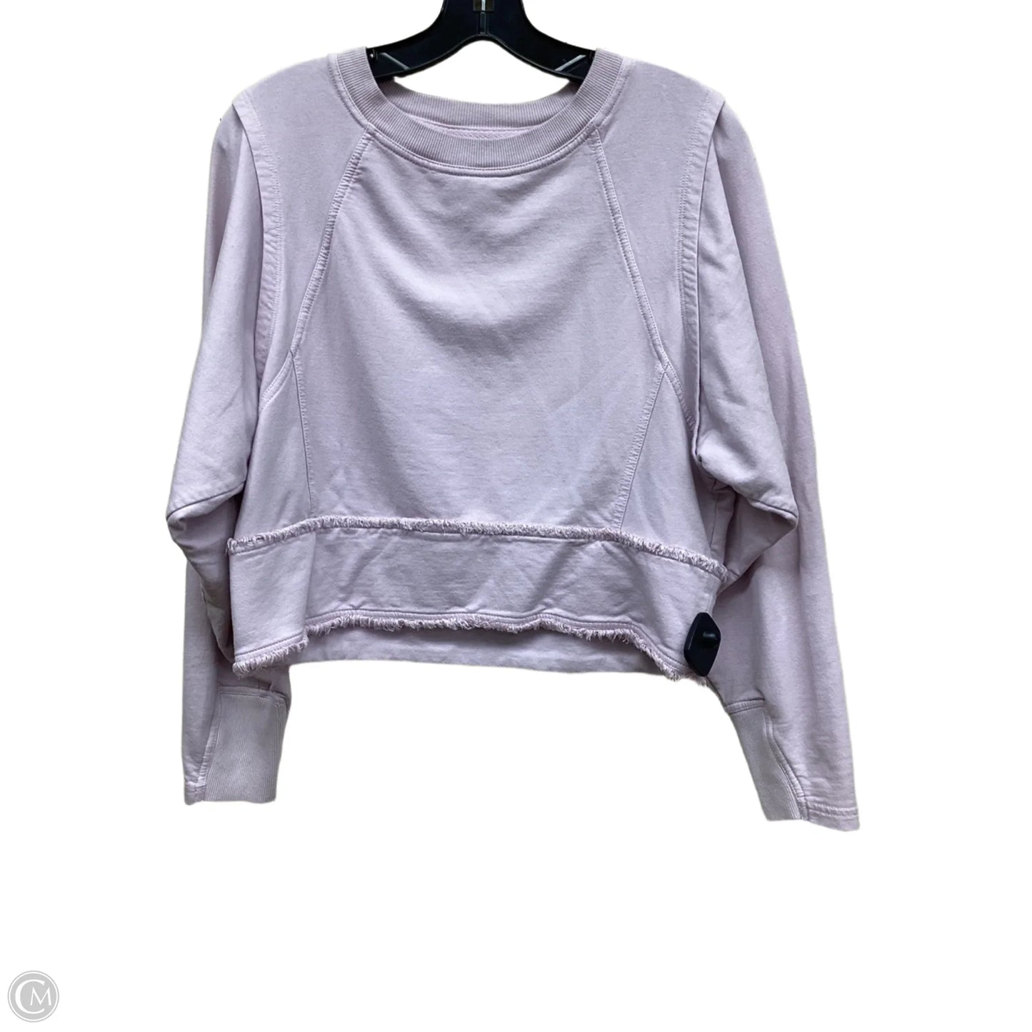 Sweatshirt Crewneck By Free People In Purple, Size: Xs