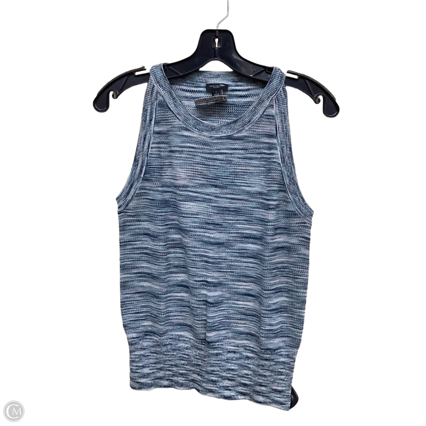 Top Sleeveless By Ann Taylor In Blue, Size: S