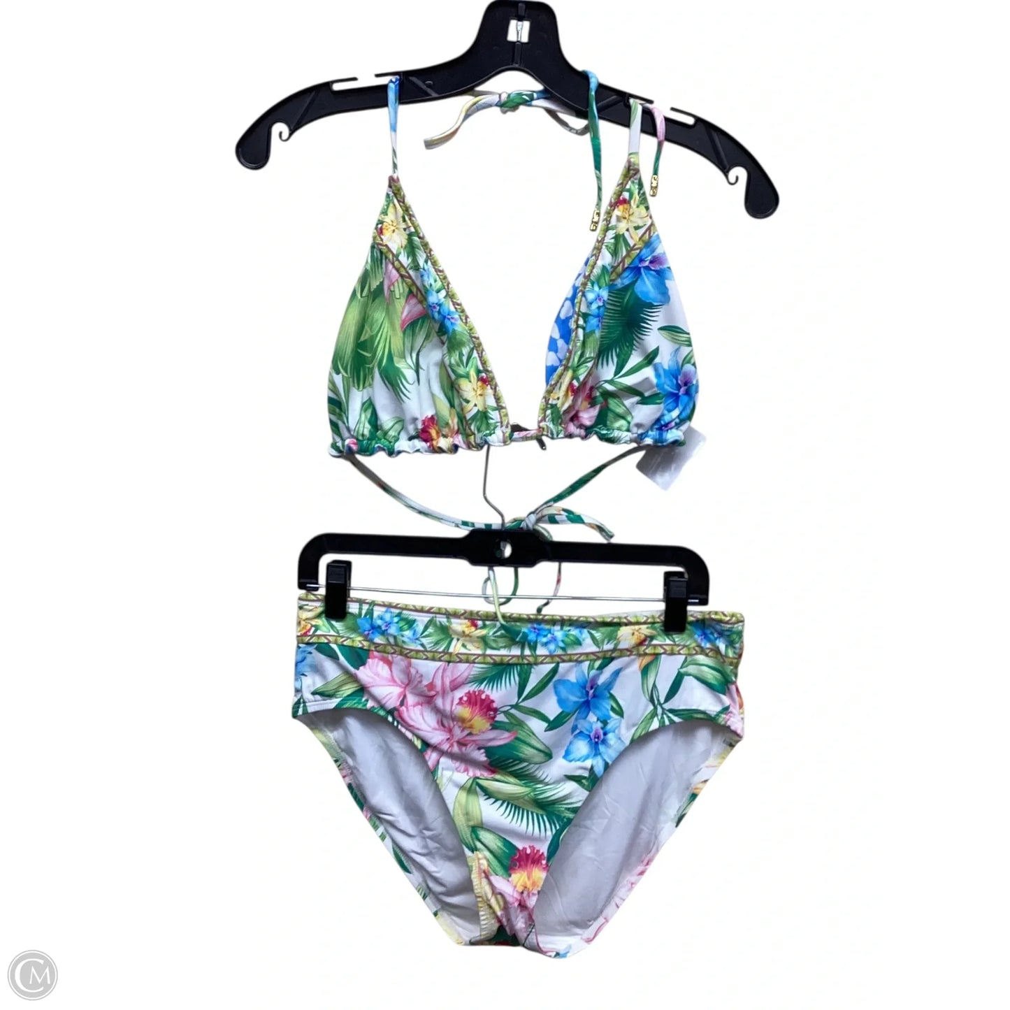 Swimsuit 2pc By Tommy Bahama In Floral Print, Size: L
