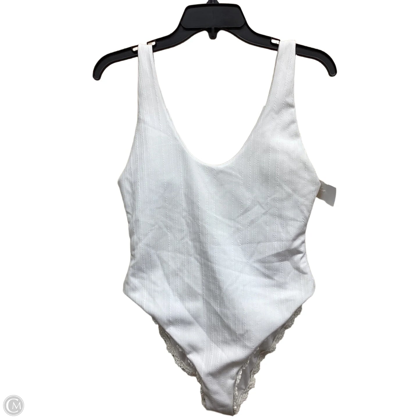 Swimsuit By Clothes Mentor In White, Size: 0