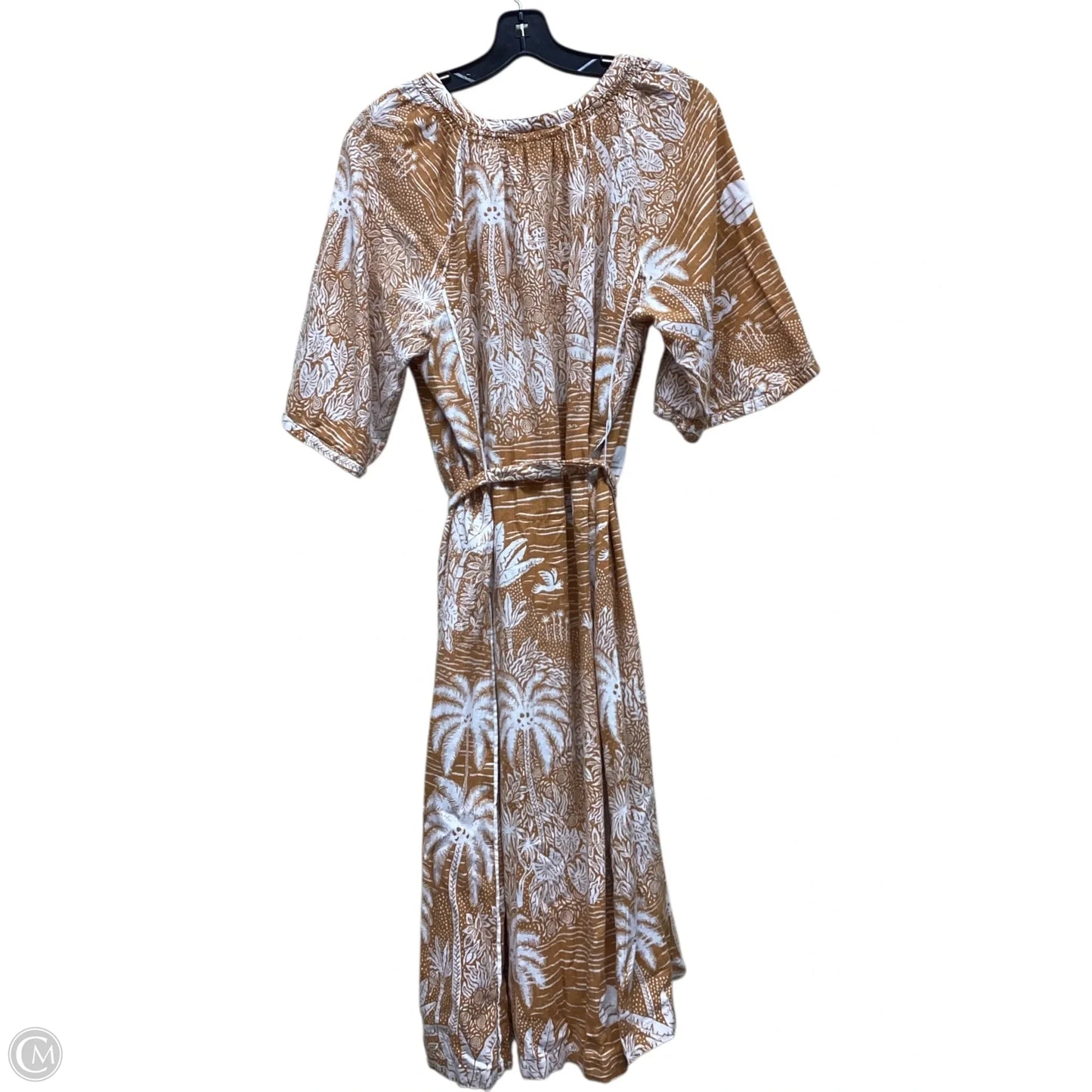 Dress Casual Maxi By H&m In Orange, Size: M