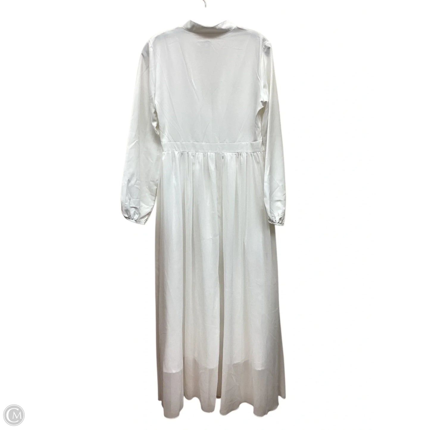 Dress Casual Maxi By Clothes Mentor In White, Size: S