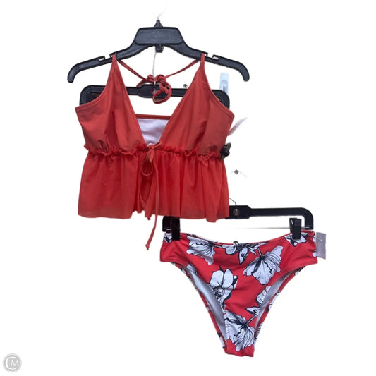 Swimsuit 2pc By Clothes Mentor In Orange, Size: M