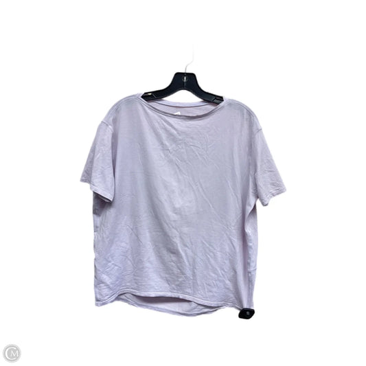 Athletic Top Short Sleeve By Lululemon In Purple