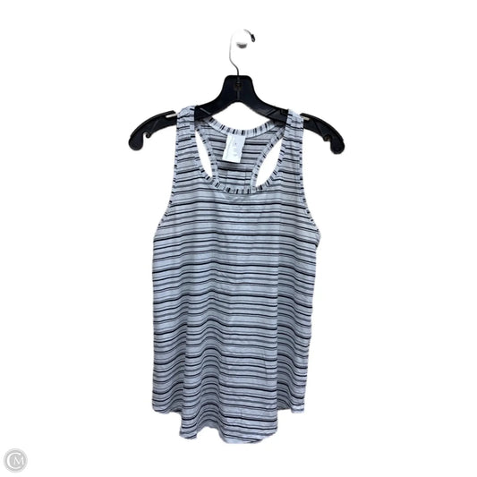 Athletic Tank Top By Lululemon In Striped Pattern