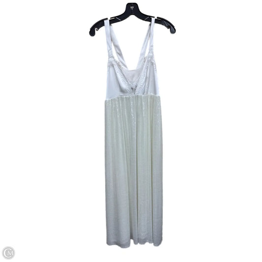 Dress Casual Maxi By Zara In White, Size: S