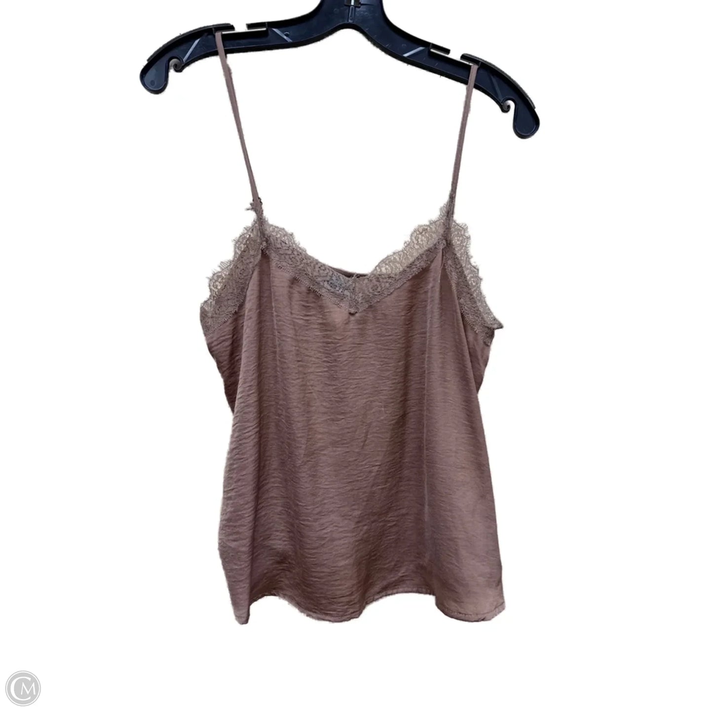 Top Sleeveless By Wild Fable In Brown, Size: M