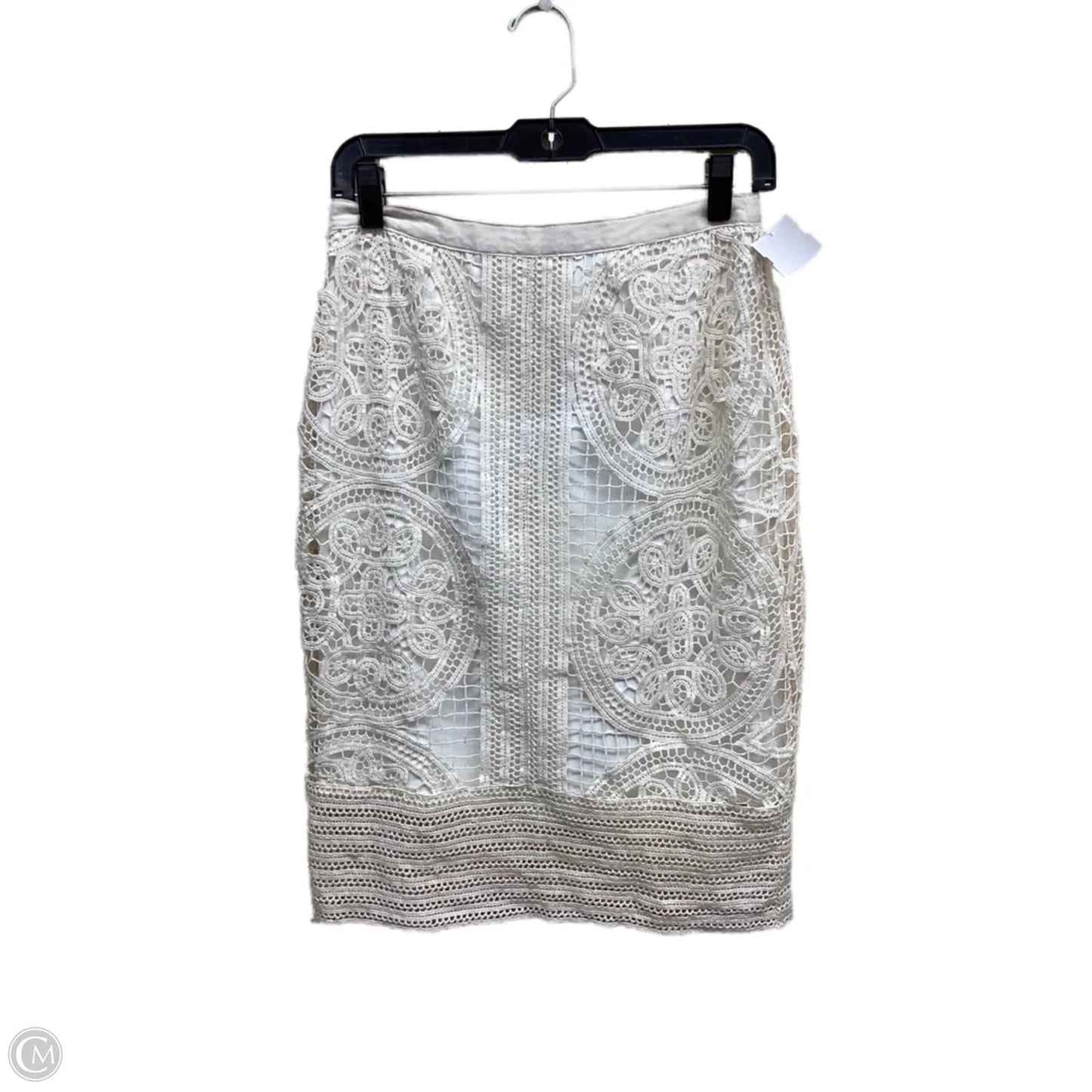 Skirt Midi By Maeve In White, Size: S