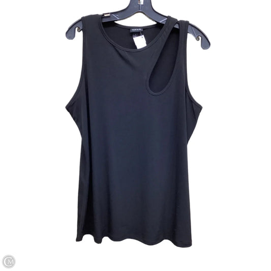 Top Sleeveless By Torrid In Black, Size: 1x