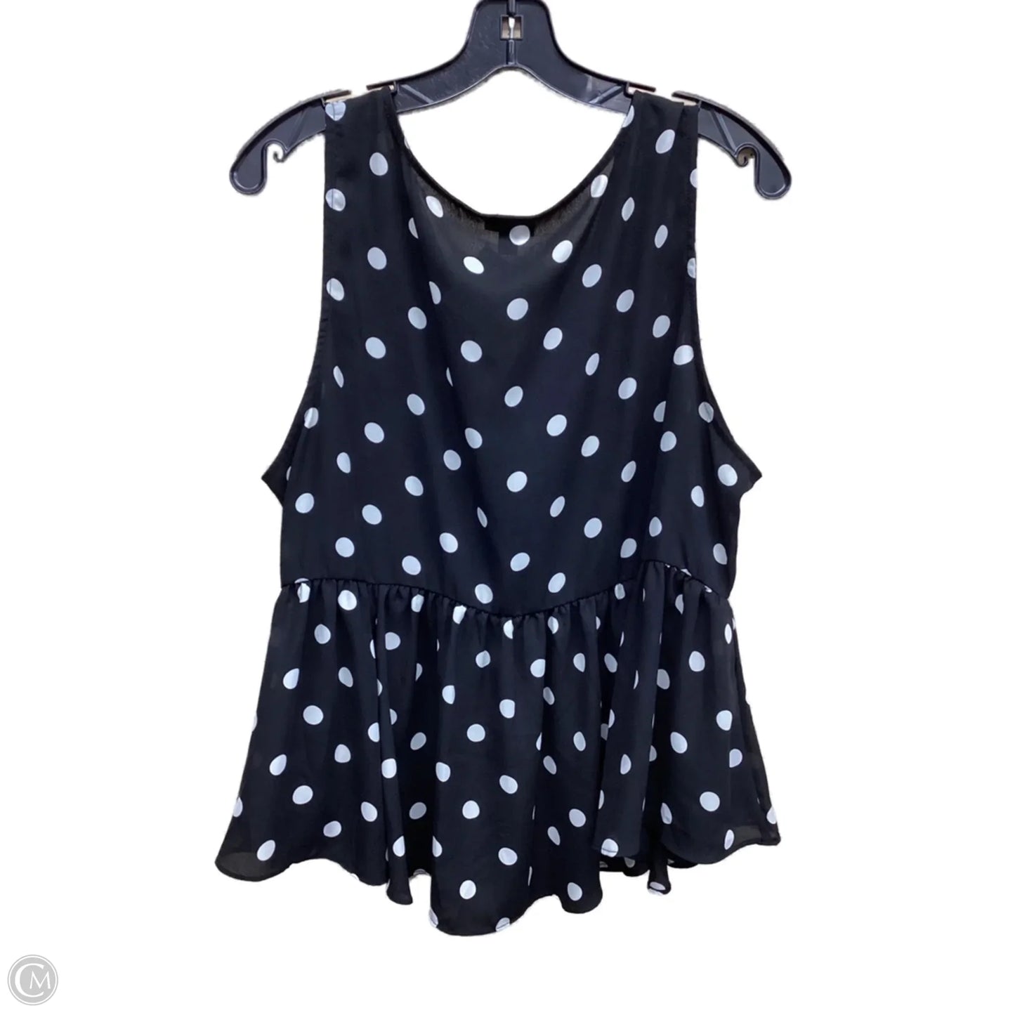 Top Sleeveless By Torrid In Polkadot Pattern, Size: 1x