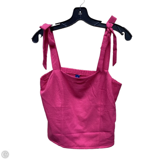 Top Sleeveless By Old Navy In Pink, Size: M