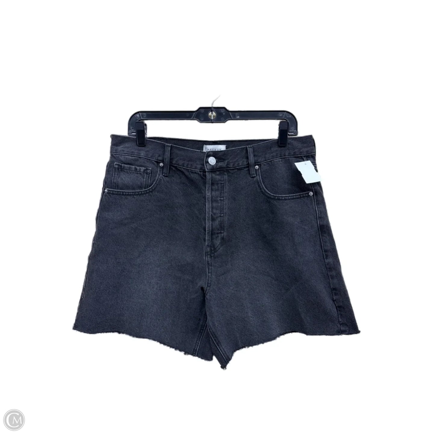 Shorts By Pacsun In Black Denim, Size: 10