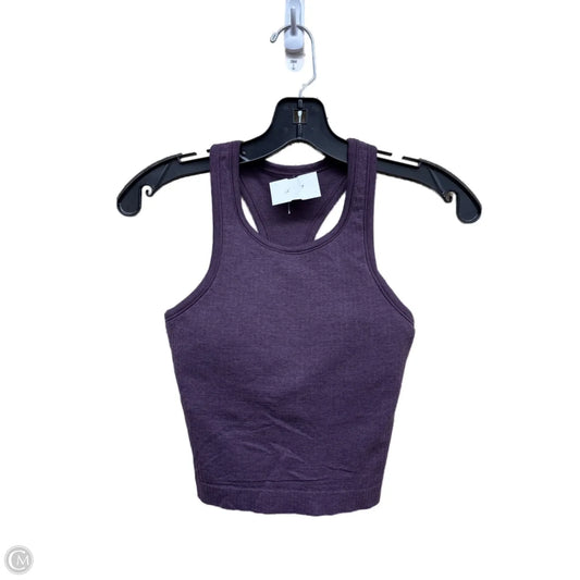 Athletic Tank Top By Lululemon In Purple, Size: 4