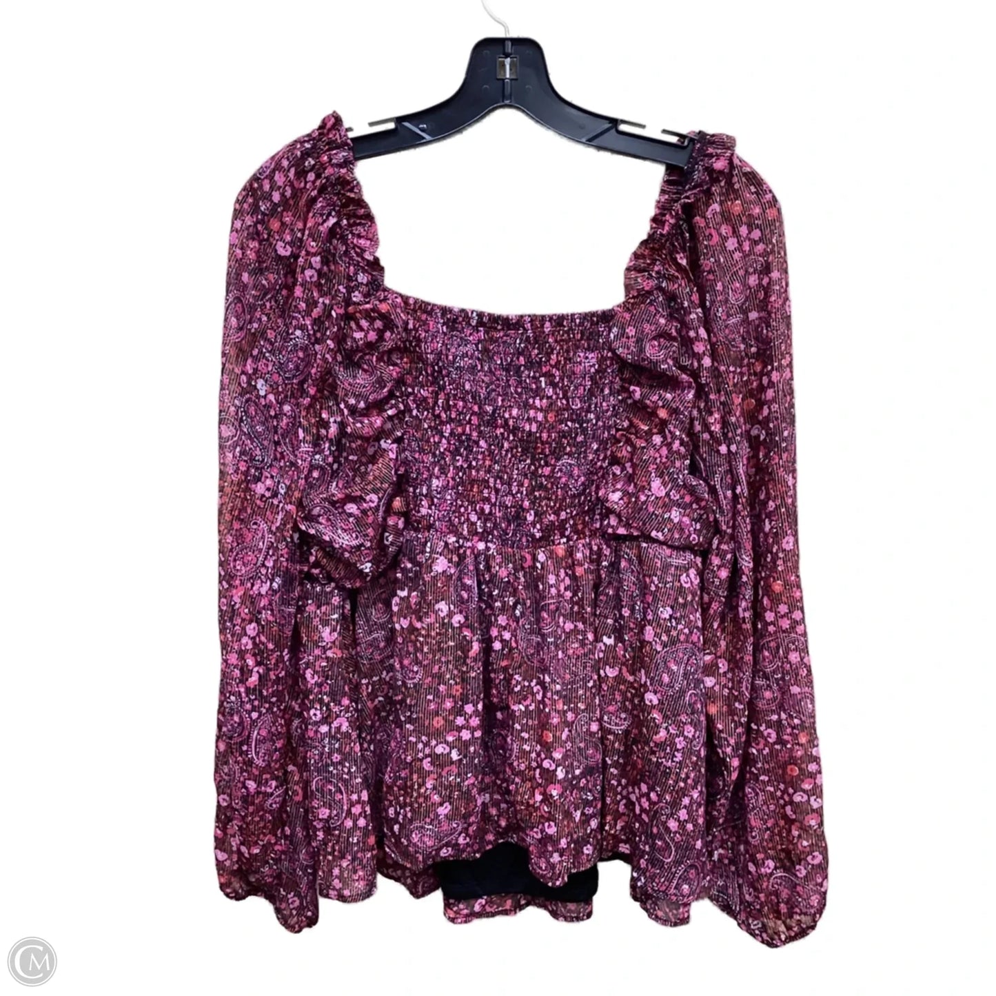 Top Long Sleeve By Torrid In Multi-colored, Size: 2x