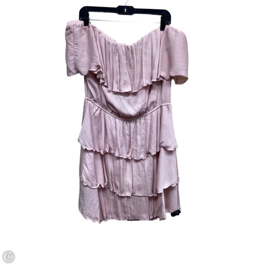 Dress Casual Short By Sam Edelman In Pink, Size: Xl