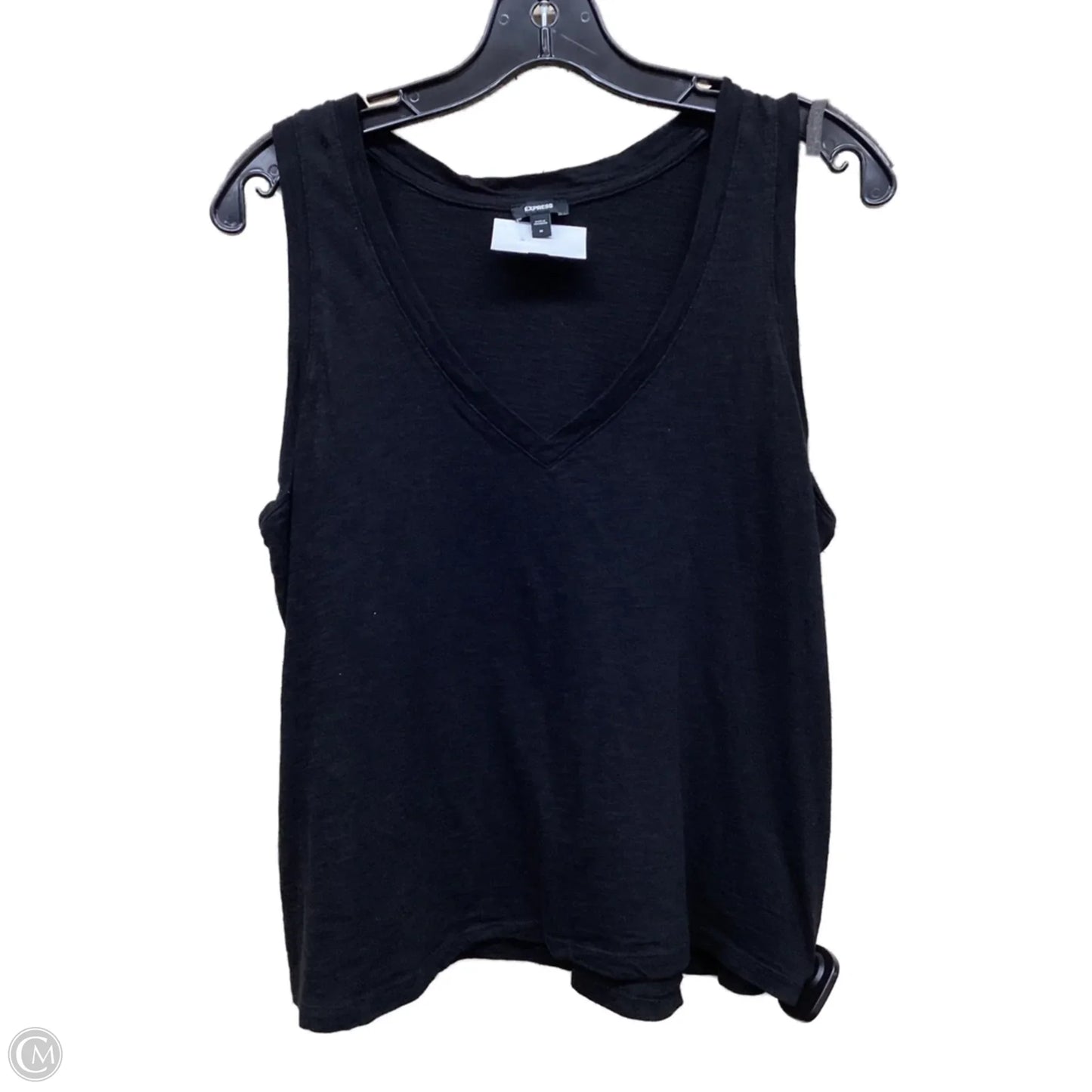 Top Sleeveless By Express In Black, Size: M