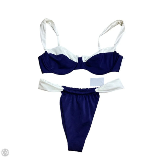 Swimsuit 2pc By Clothes Mentor In Blue, Size: 0