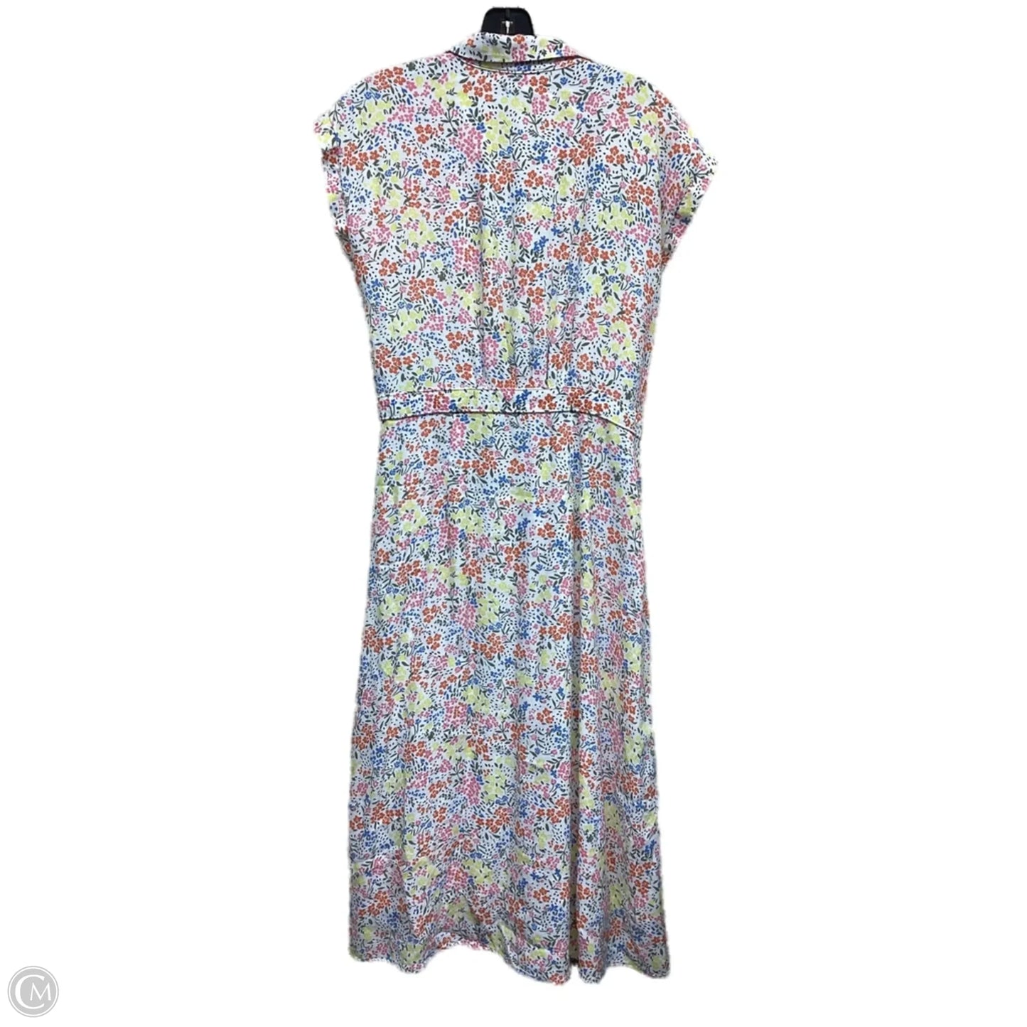 Dress Casual Maxi By Loft In Floral Print, Size: 10