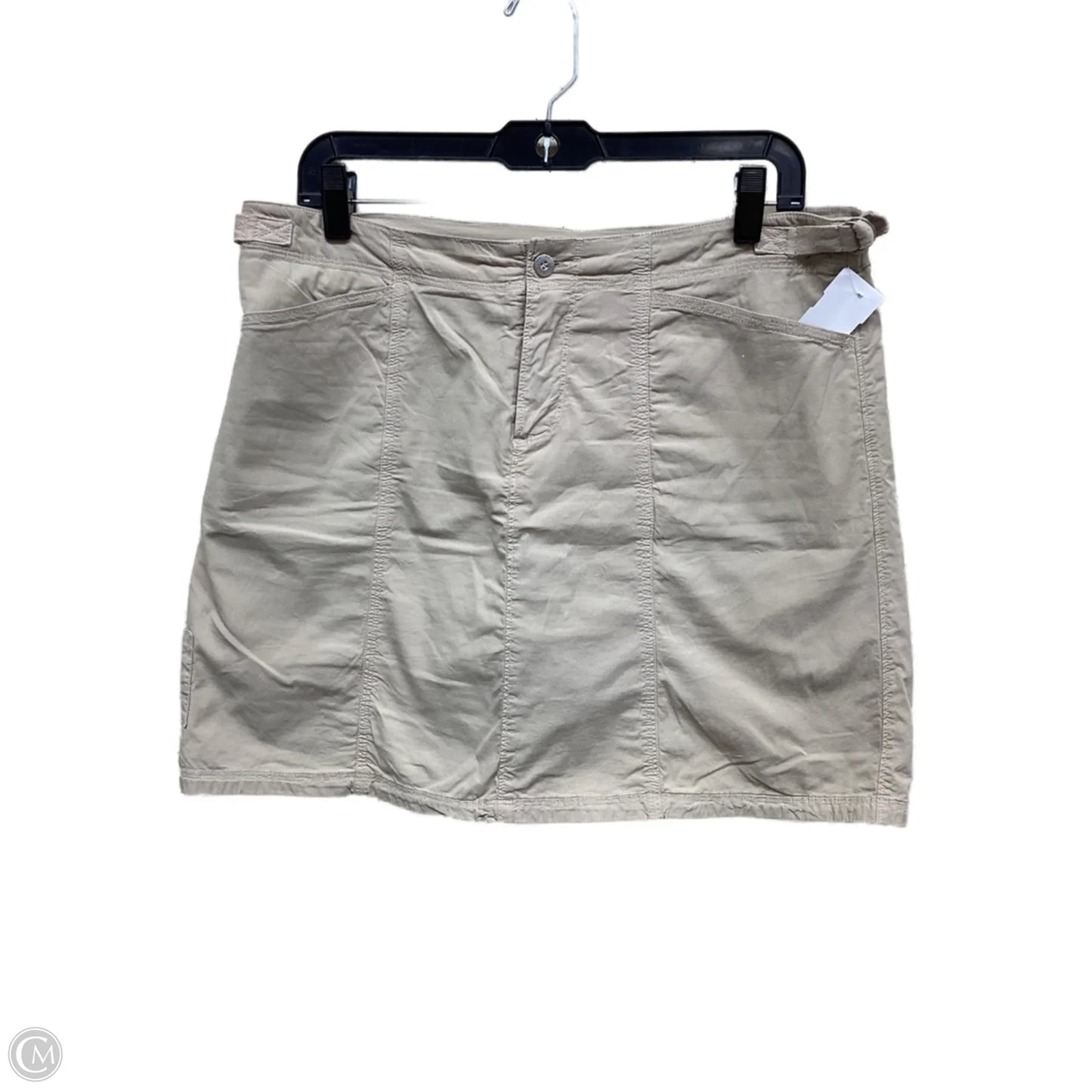Skirt Mini & Short By Fresh Produce In Tan, Size: M