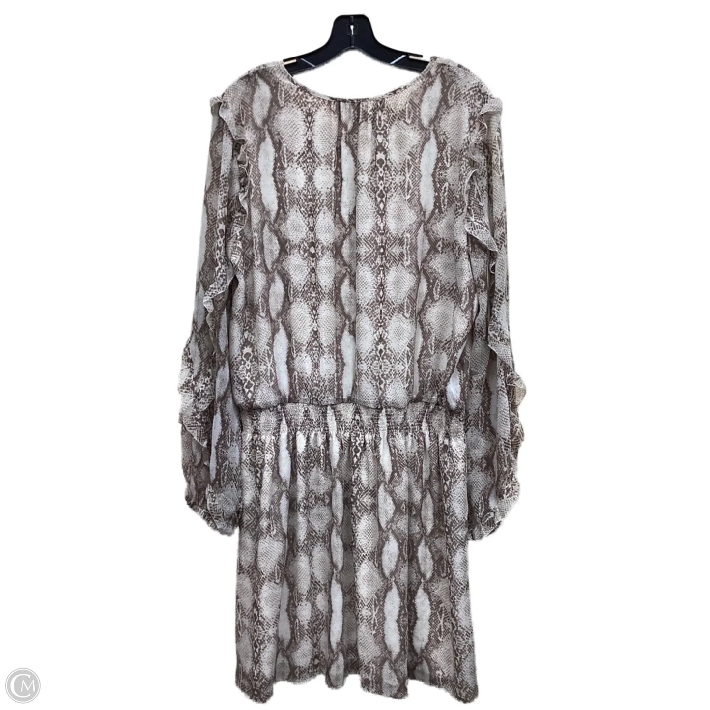 Dress Casual Short By White House Black Market In Animal Print, Size: Xl