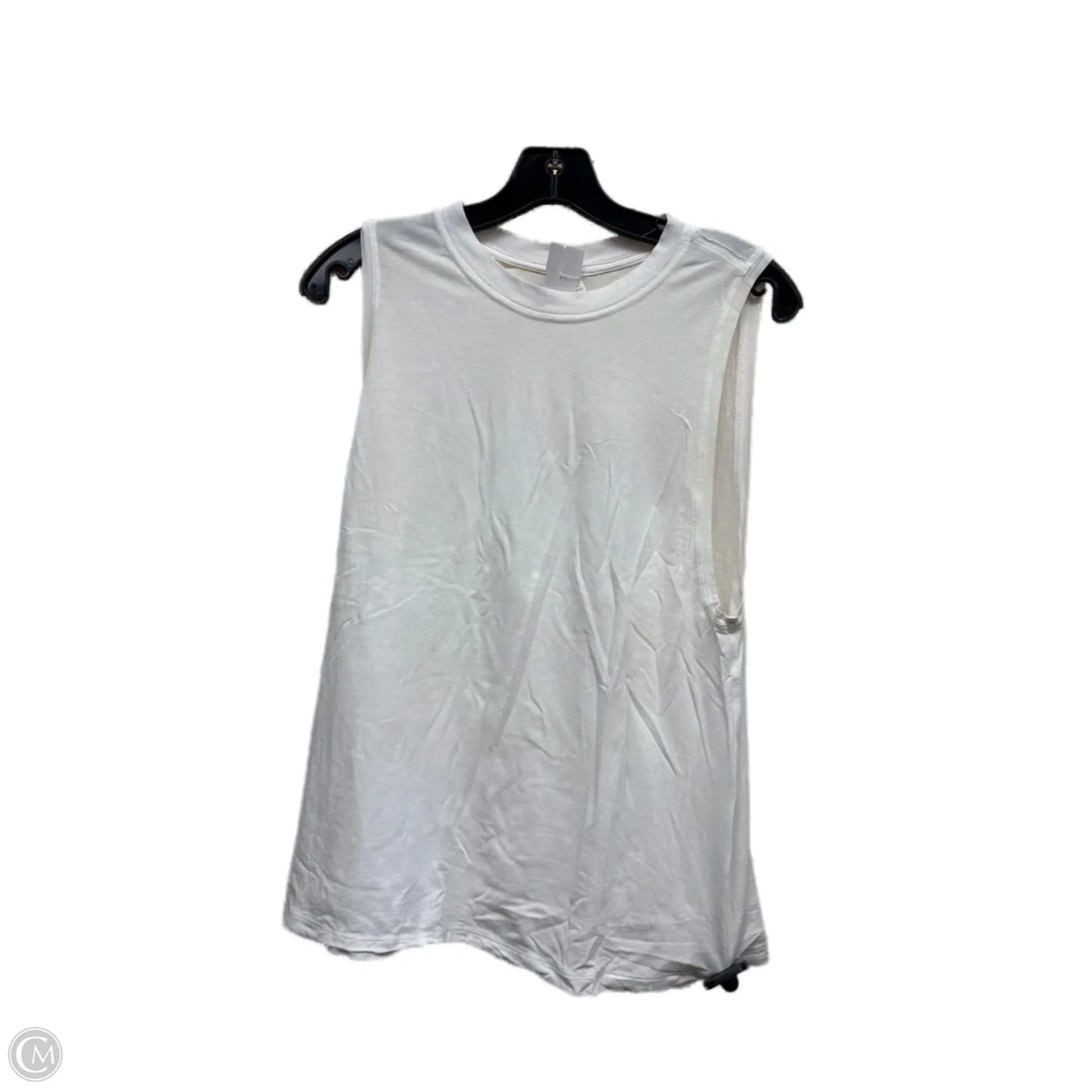 Athletic Tank Top By Lululemon In White, Size: 2