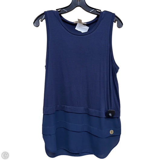 Top Sleeveless By Michael By Michael Kors In Blue, Size: S