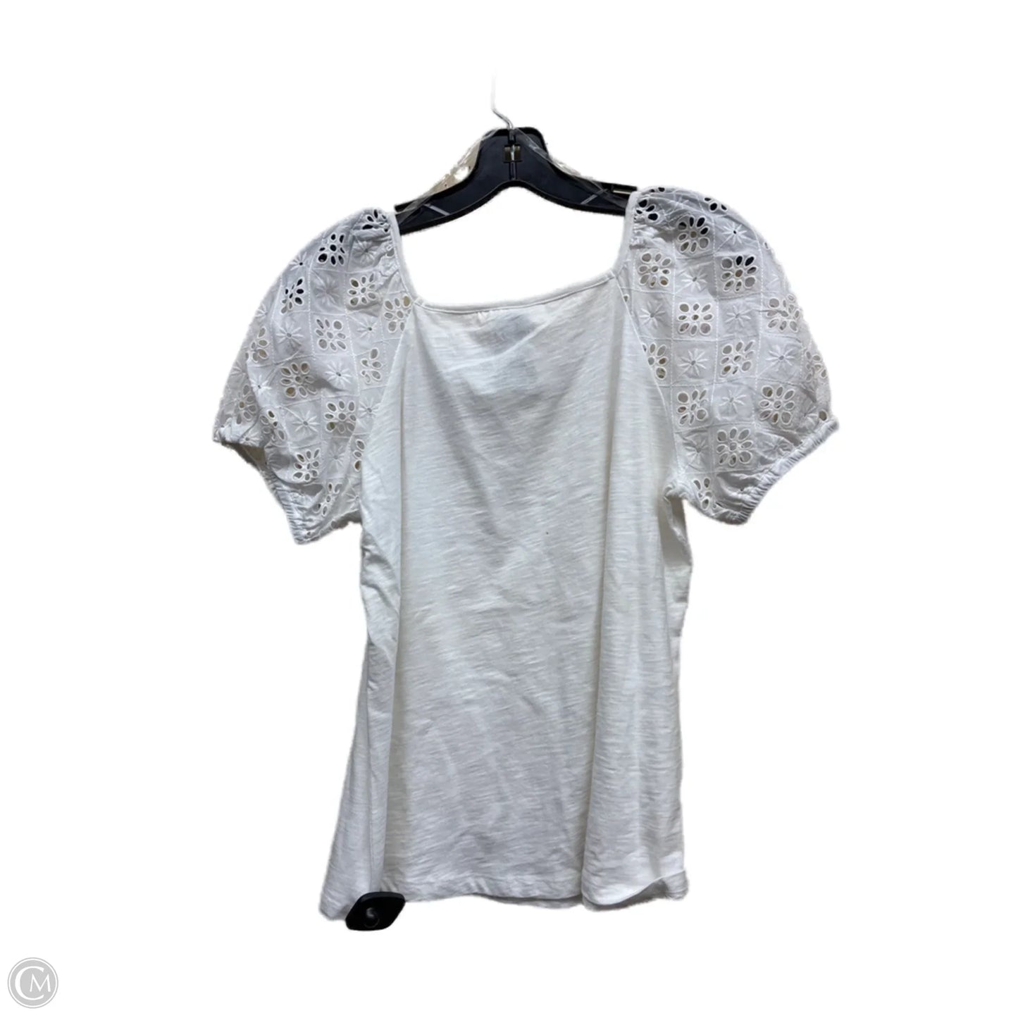 Top Short Sleeve By St Johns Bay In White, Size: S