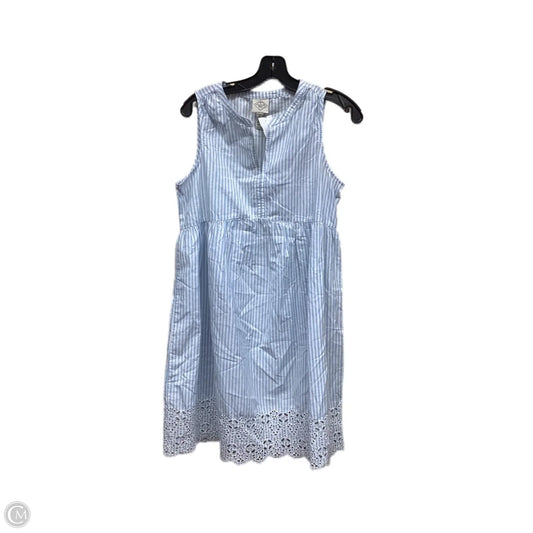 Dress Casual Midi By St Johns Bay In Striped Pattern, Size: S