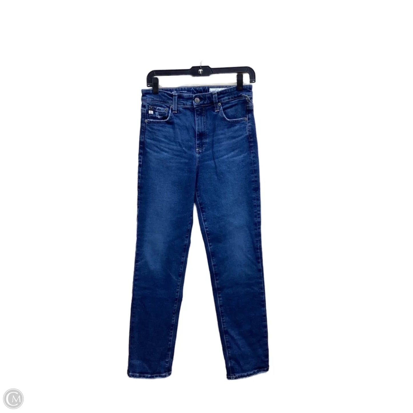 Jeans Skinny By Adriano Goldschmied In Blue Denim, Size: 4