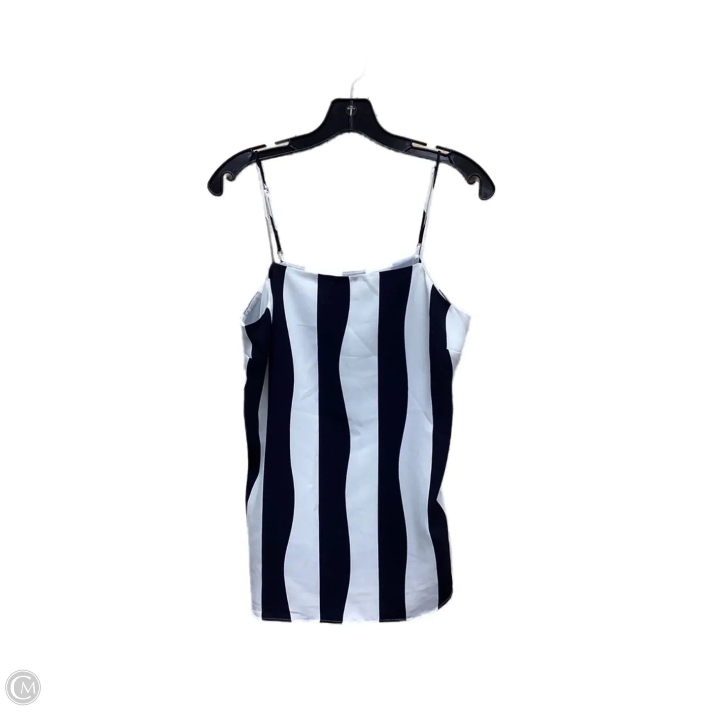 Top Sleeveless By Ann Taylor In Striped Pattern, Size: S