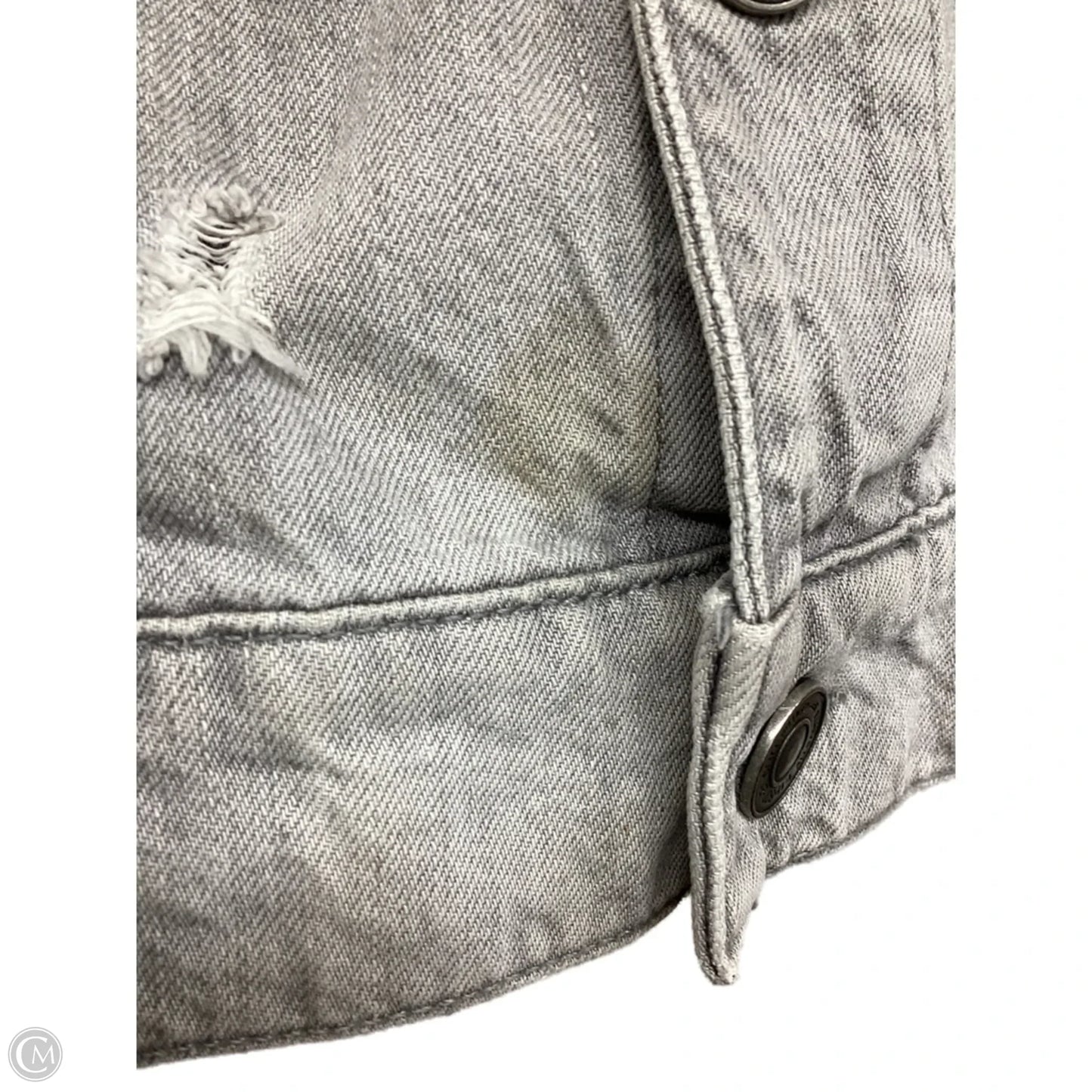 Jacket Designer By All Saints In Grey, Size: S