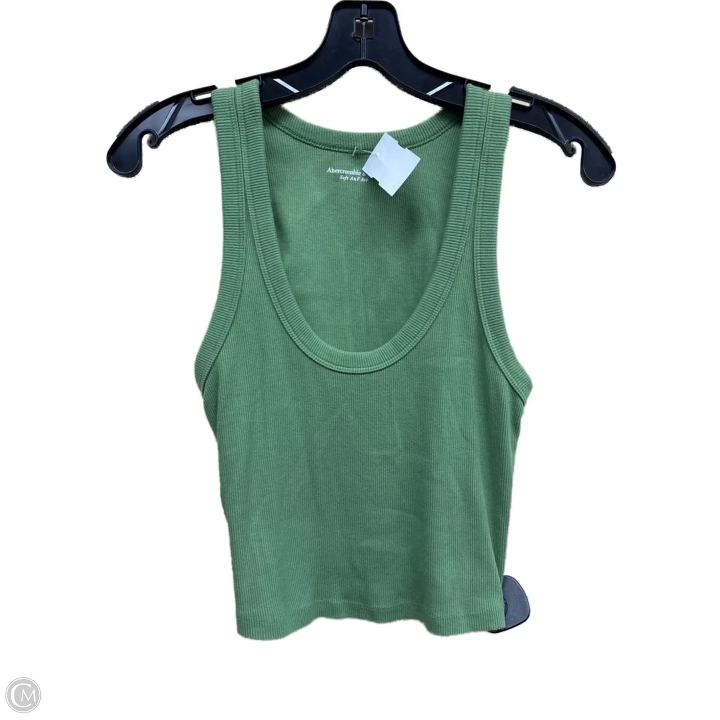 Top Sleeveless By Abercrombie And Fitch In Green, Size: S