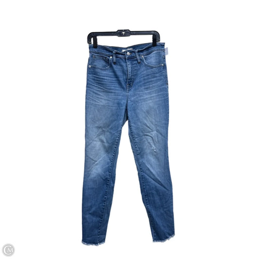Jeans Straight By Madewell In Blue Denim, Size: 8