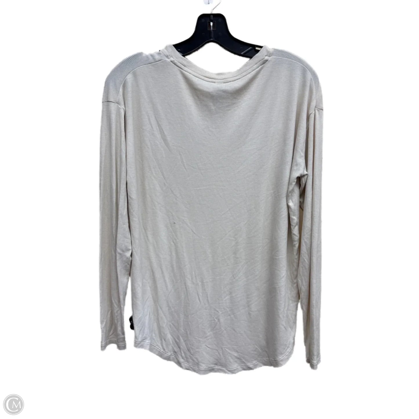 Athletic Sweatshirt Crewneck By Athleta In Tan, Size: S