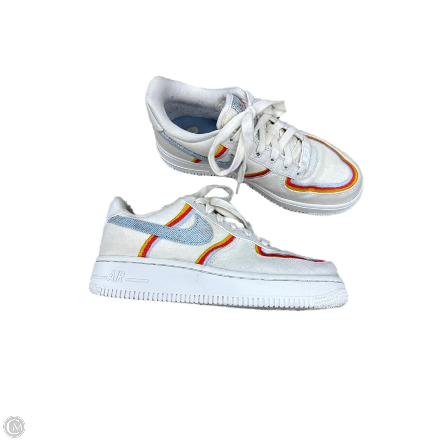 Shoes Sneakers By Nike In Tan, Size: 5