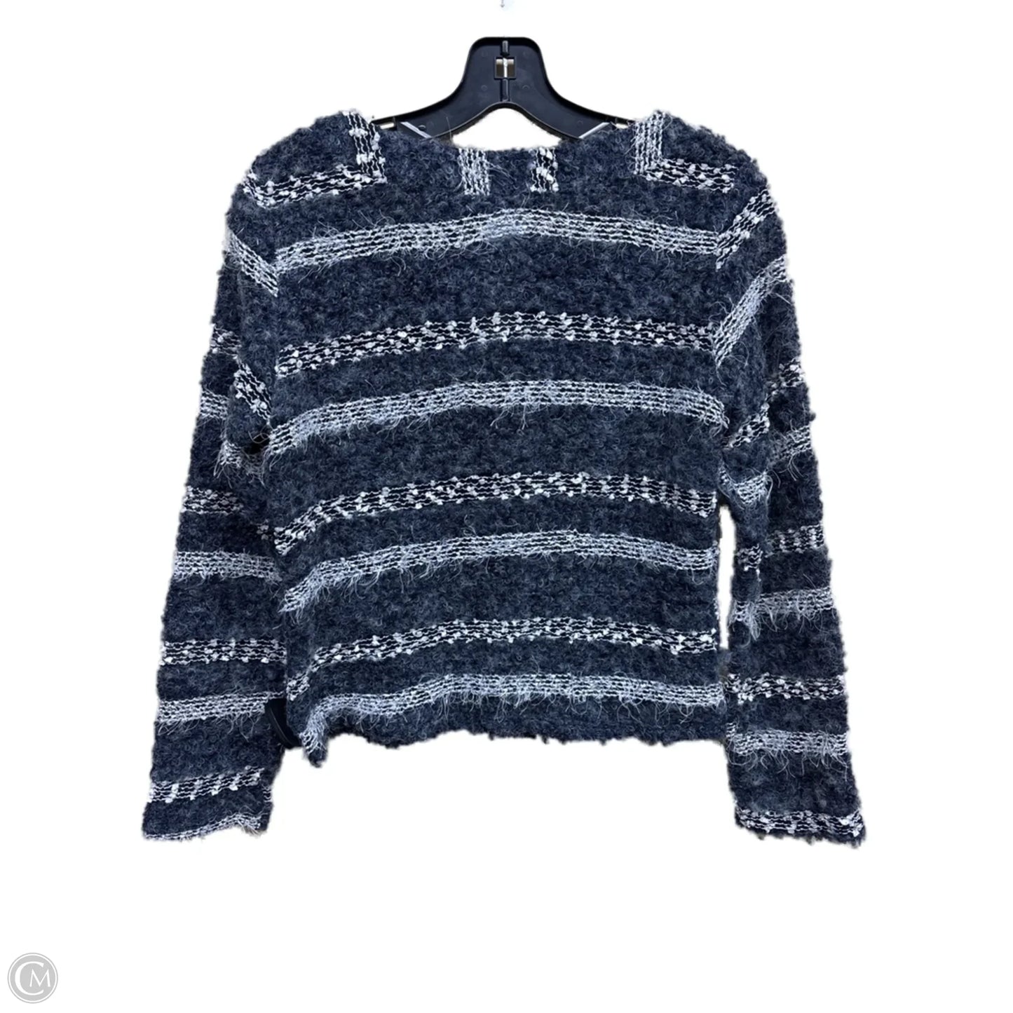 Sweater Cardigan By Clothes Mentor In Blue, Size: S