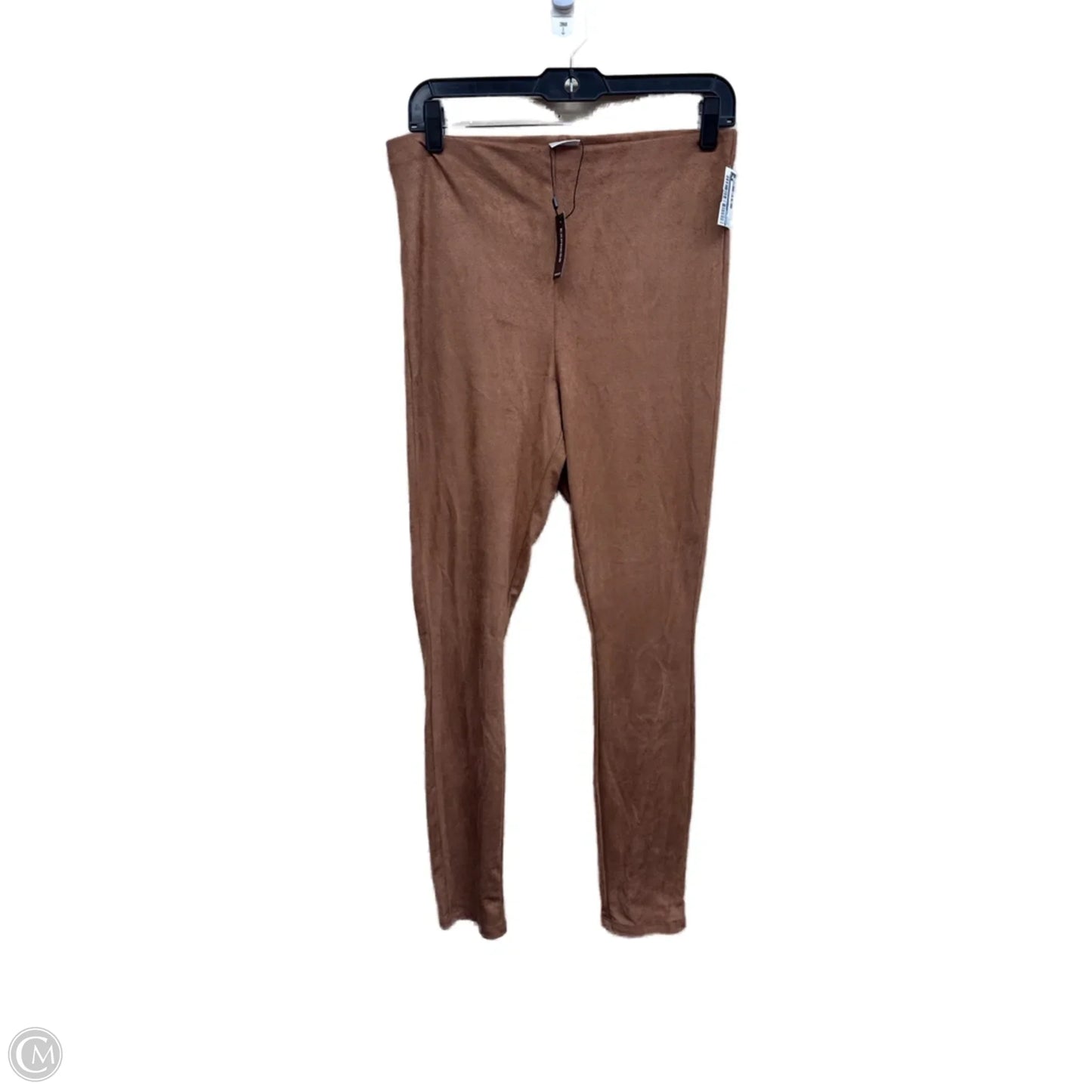 Pants Leggings By Express In Brown, Size: M