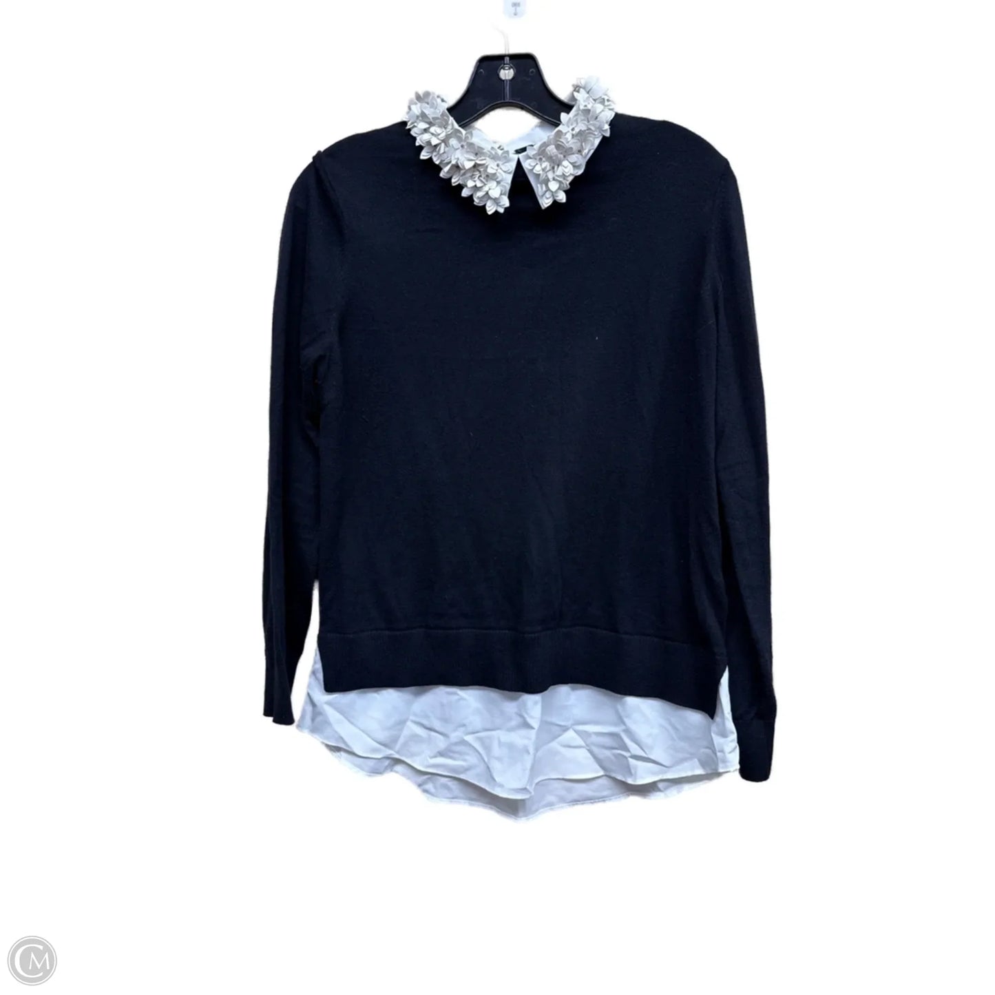 Top Long Sleeve By Ted Baker In Black, Size: 2