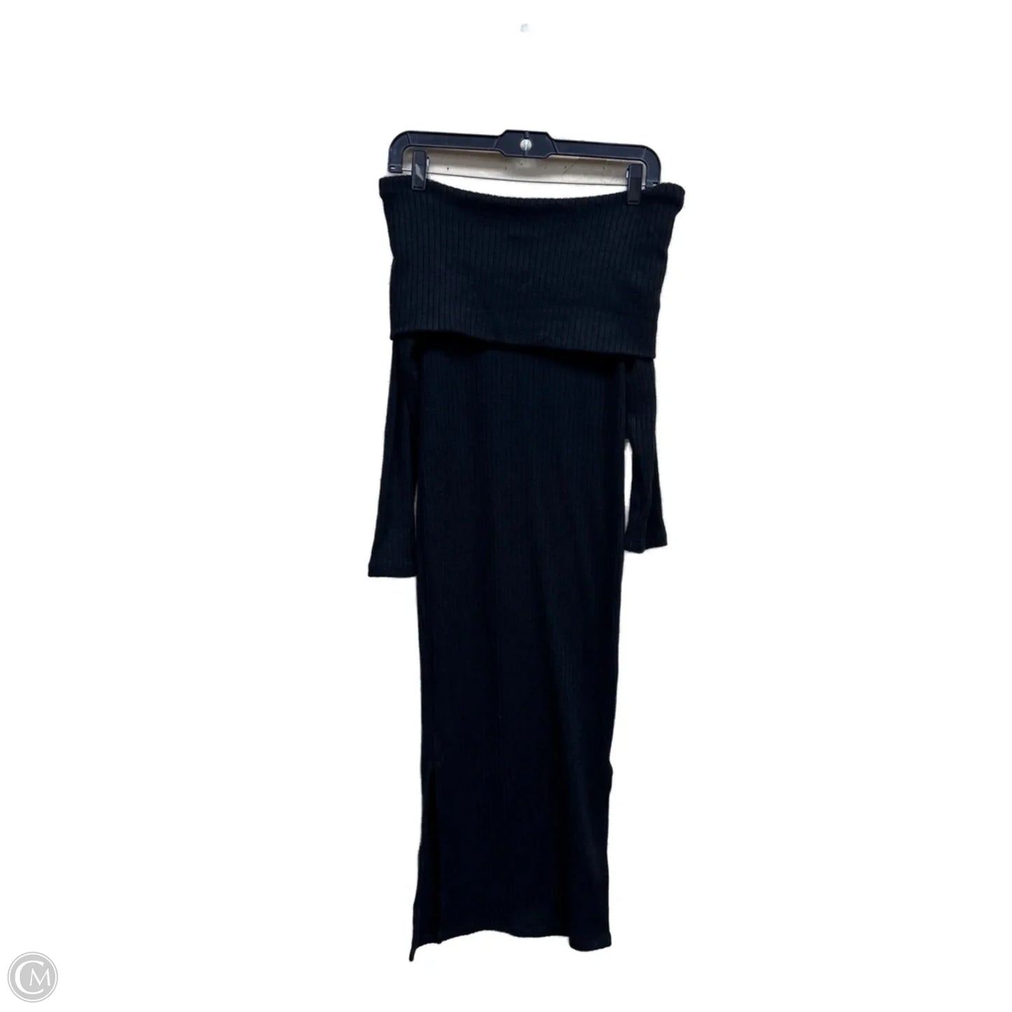 Dress Casual Midi By Clothes Mentor In Black, Size: M
