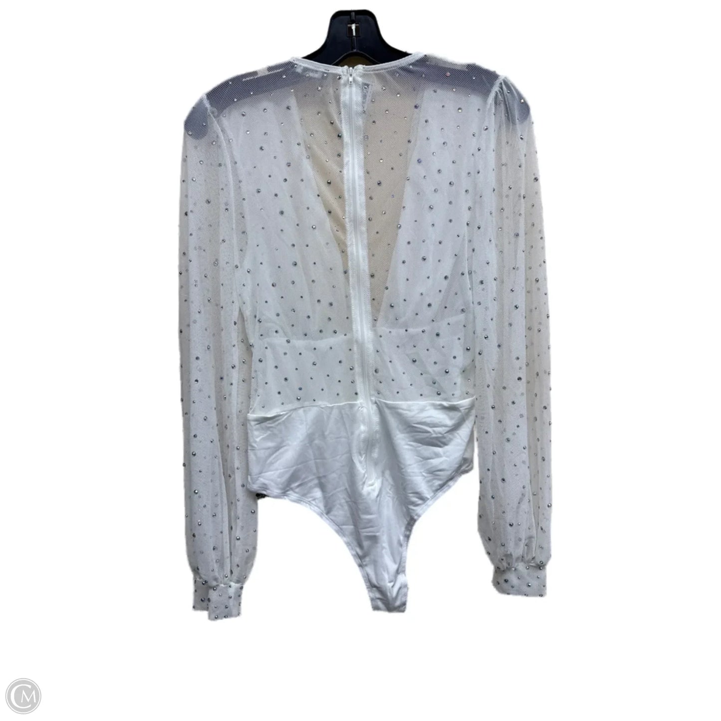 Bodysuit By Clothes Mentor In White, Size: 0